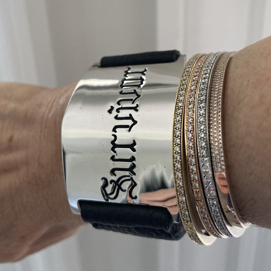 Survivor Cuff-Silver