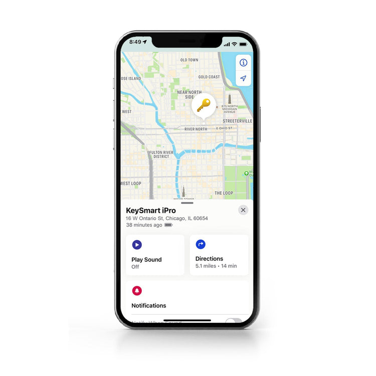 KeySmart iPro Works With Apple Find My