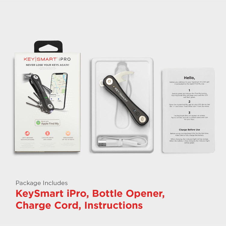 KeySmart iPro Works With Apple Find My