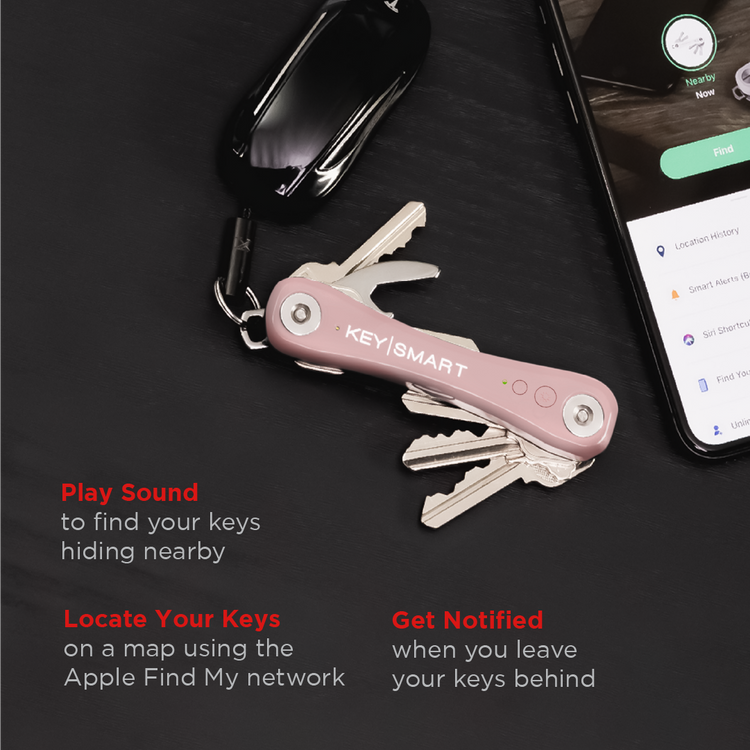 KeySmart iPro Works With Apple Find My