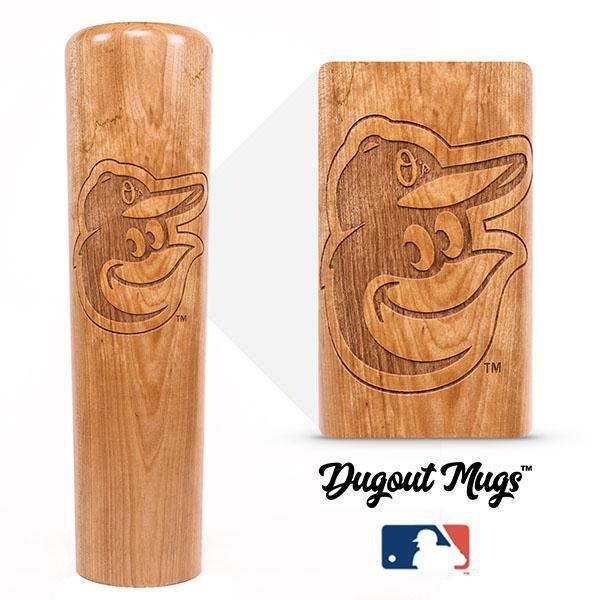 baseball bat mug Baltimore Orioles