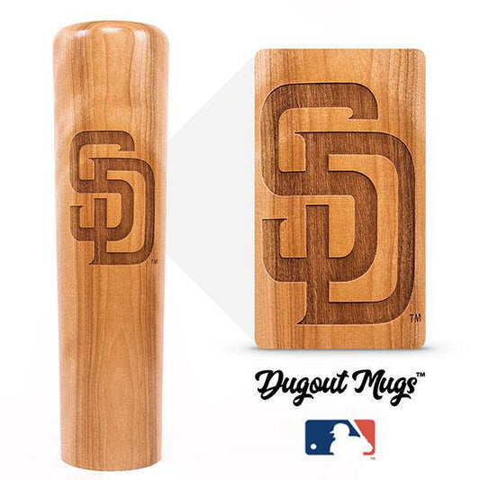 baseball bat mug San Diego Padres SD