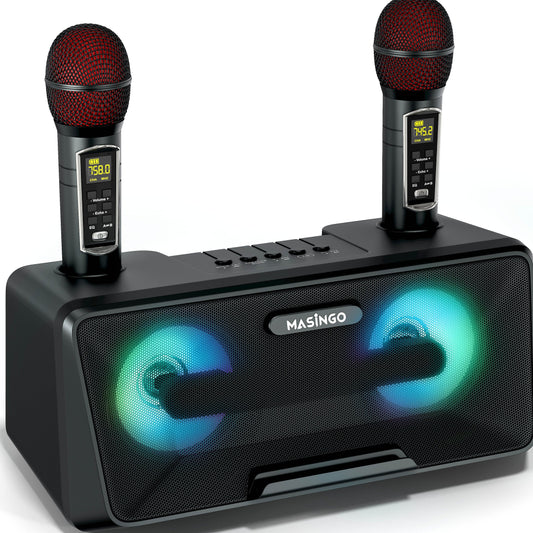 Presto G2 Black Karaoke Machine for adults and kids