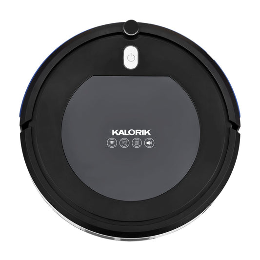 Ionic Pure Air Robot Vacuum, Black and Gray