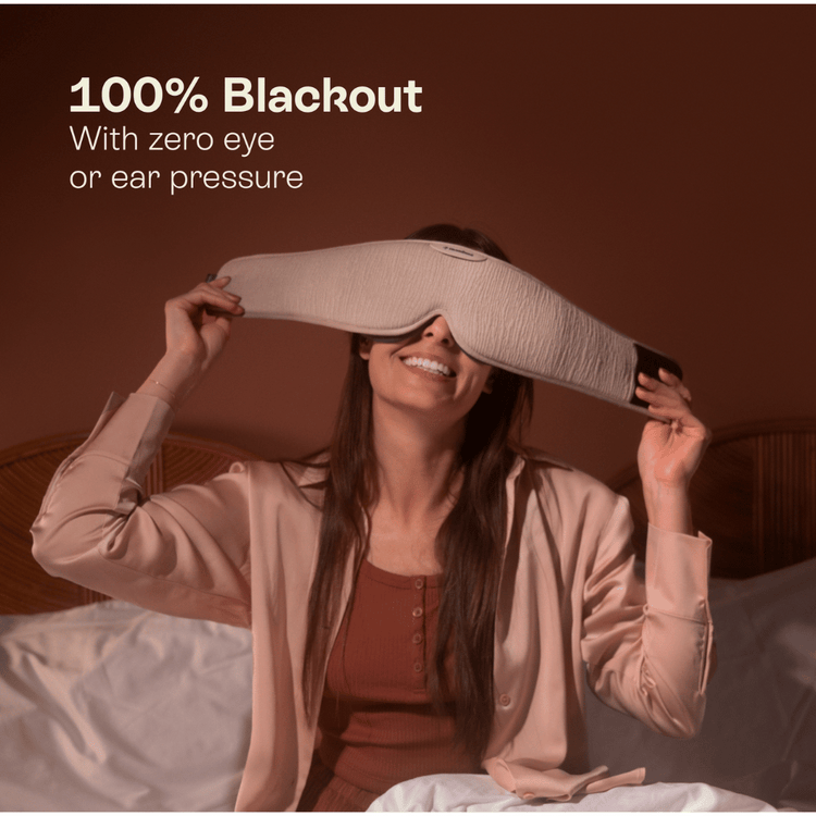 Hoomband Ultimate - Bluetooth Sleep Headphones + 100% Blackout Mask