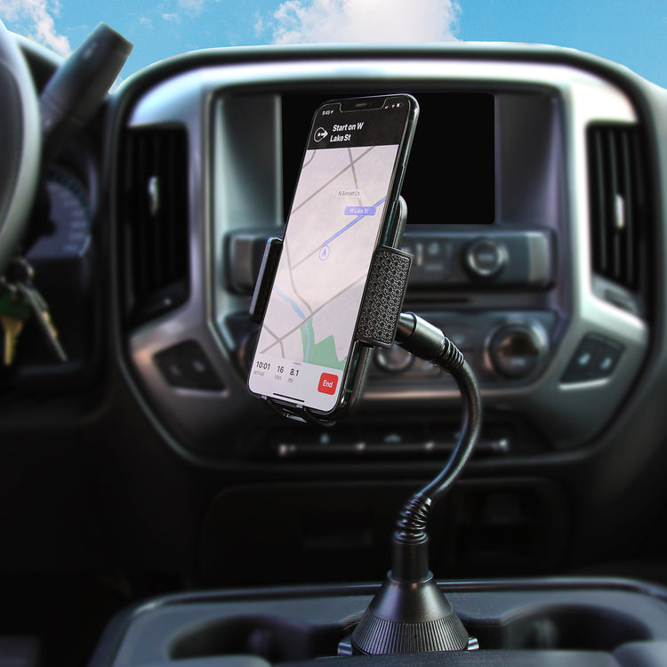 Limitless  - Cup Holder Phone Mount with Adjustable Base, Flexible Neck, & Air Vent Clip