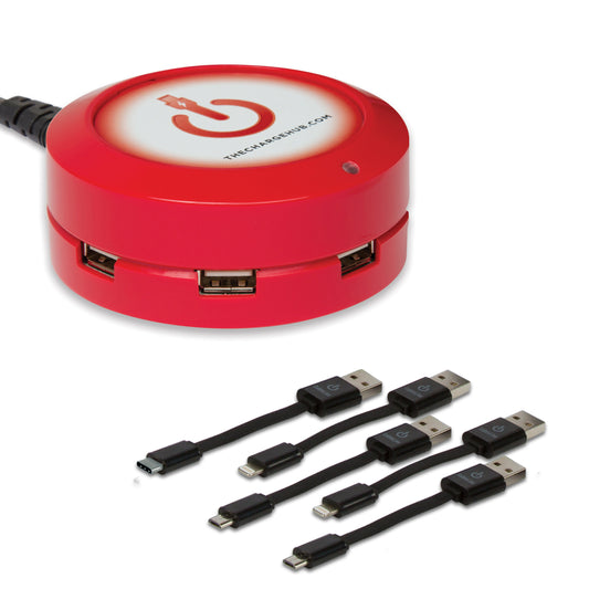 ChargeHub X5 w/5 Cables (Custom Bundle)