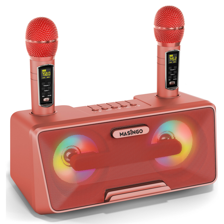 Presto G2 Pink Karaoke Machine for adults and kids