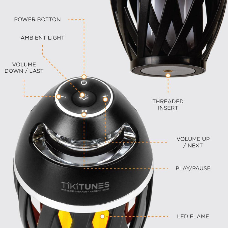 Buy 1 Get 1 - Portable Bluetooth Wireless Speaker & Ambient Light